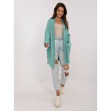 Wool Fashion Italia Cardigan-AT-SW-2366.61-mint | shoptok.hr
