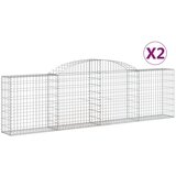  Lučne gabionske košare 2 kom 300x30x80/100 cm pocinčano željezo | Eponuda.ba