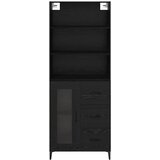  Highboard Crni hrast 69,5 x 34 x 180 cm Konstruirano drvo | shoptok.hr