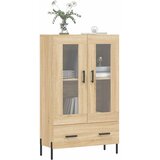  Visoka komoda boja hrasta 69,5 x 31 x 115 cm konstruirano drvo | Eponuda.com