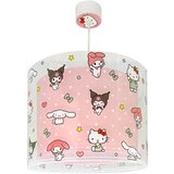 Dalber 41252 - Dečiji luster HELLO KITTY&FRIENDS 1xE27/15W/230V ružičasti | Eponuda.com