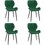 AKORD 4x STOL SJ.17 BOTTLE GREEN, (21703343) Cene