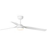 Faro 33814WT-20 - LED stropni ventilator sa prigušiva PUNT M LED/18W/230V, bela, prečnik 132 cm WT + daljinski upravljač | Eponuda.com