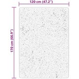  HUARTE kratkih vlakana mekani i perivi plavi 120 x 170 cm | shoptok.hr