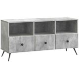 TV ormar Betonska siva 102 x 34 5 x 50 cm Konstruirano drvo | shoptok.hr