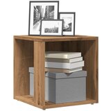 vidaXL Stranska mizica artisan hrast 33x33x34 cm inženirski les Cene