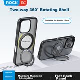  Rock Maska za mobilni telefon iPhone 16 Pro, Providna-crna Cene