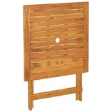  3-dijelni bistro set od polipropilen i masivnog drva sivi | shoptok.hr
