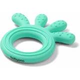 BabyOno Be Active Silicone Teether Octopus grizalo Mint 1 kos
