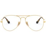 Ray-ban Aviator Optics RX6489 2500 M (55) Zlata/Kristalna Cene