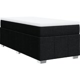 Maison Chic Box spring postelja - Vzmetna postelja z vzmetnico črn 90x190 cm blago SL17665, (21883586) Cene