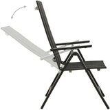  Vrtna jedilna garnitura 9-delna aluminij antracitna, (20580839) | Shoptok.si