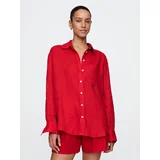 GAP Linen Oversize Shirt Big Shirt - Women's