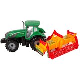 Zeleni traktor s narančastim kultivatorom | shoptok.hr