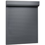 vidaXL Rolete iz aluminija 130x140 cm antracitne Cene