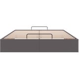  Otomanski okvir kreveta bez madraca sivi 140x200cm umjetne kože | shoptok.hr