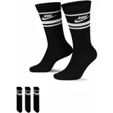 Nike Čarape crna / bijela