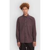 Volcom Caden Solid Shirt raisin Cene