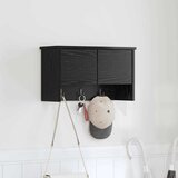  Vješalica za kapute na zidu Zidne Crni hrast 50 x 20 x 30 cm | Eponuda.ba