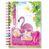  Set dnevnik sa spiralom flamingo sa dodacima ( 1039789 ) | ePonuda.com