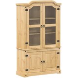  Vitrina sa staklom Corona 103,5 x 42 x 180 cm masivna borovina | shoptok.hr