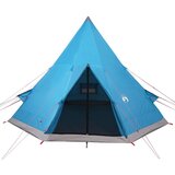 Šator za kampiranje za 4 osobe plavi 367x367x259 cm taft 185T | shoptok.hr