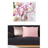 Wallity MDF140892 Multicolor Decorative MDF Painting (3 Pieces) | Eponuda.ba