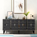 Hanah home cagla - anthracite, silver anthracitesilver console Cene