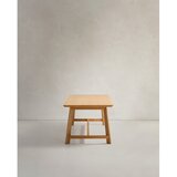 Kave Home Jedilna miza z mizno ploščo v hrastovem dekorju 100x220 cm Idun – | Shoptok.si