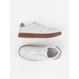 Sergio Leone Suede white sneakers by | Shoptok.si