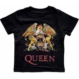 Queen majica Classic Crest 2 Years Črna