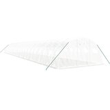  Staklenik s čeličnim okvirom bijeli 88 m² 22 x 4 x 2 m | shoptok.hr