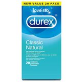 Durex Kondomi Classic Natural, 20 kom Cijene