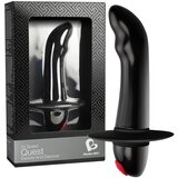 Rocks Off Quest - 10 ritmov vibrator za začetnike za prostato (črn) | Shoptok.si