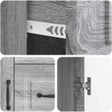  Kreveta Siva sonoma 66 x 34,5 x 87 cm Konstruirano drvo | shoptok.hr