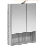  Kupaonski ormar s ogledalom Zidne Siva Sonoma 50 x 14 5 x 70 cm | shoptok.hr