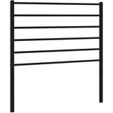 Maison Chic kovinsko posteljno vzglavje - vzglavna omarica - nočna omarica črno 75 cm, (21704290) Cene