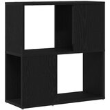  Polica za knjige - Crni hrast 60x24x63 cm od konstruiranog drva | shoptok.hr