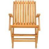 Sklopive vrtne stolice 6 kom 61x67x90 cm od masivne tikovine | shoptok.hr