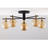 Jupiter 2033 - plafonska visilica figaro 6xG9/10W/230V crna/zlatna/bež | Eponuda.com
