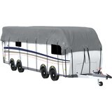 vidaXL Prevleka za streho prikolice siva 900x300 cm netkana tkanina | Shoptok.si