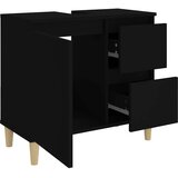  Kupaonski ormarić crni 65x33x60 cm konstruirano drvo | shoptok.hr