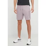 Adidas Kratke hlače moški, vijolična barva