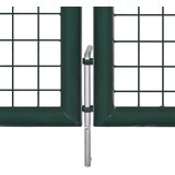  Dvokrilna ogradna vrata 300x150 cm Čelik s praškastim premazom | shoptok.hr