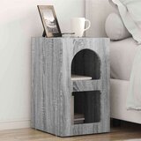  Nočna omarica 2 pcs Siva Sonoma 29,5 x 35 x 50 cm, (5000107230) | Shoptok.si