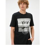 Koton Printed T-Shirt Short Sleeve Crew Neck Cotton Cene