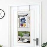  Ogledalo za vrata zlatno 40 x 100 cm od stakla i aluminija | shoptok.hr