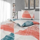 Esposa posteljnina 140/220 cm saten terakota | Shoptok.si