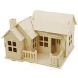  Kućica od drveta - 3D set (drvena kućica za sklapanje) Cene