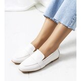 Gemre Leather ecru women's shoes Maple | shoptok.hr